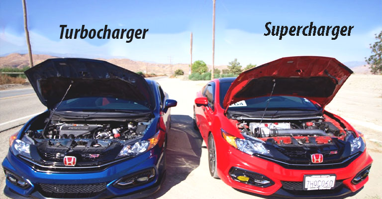Turbocharge or Supercharge the Engine