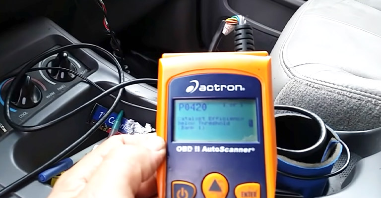 How to Fix Code P0420 for a Honda Accord  