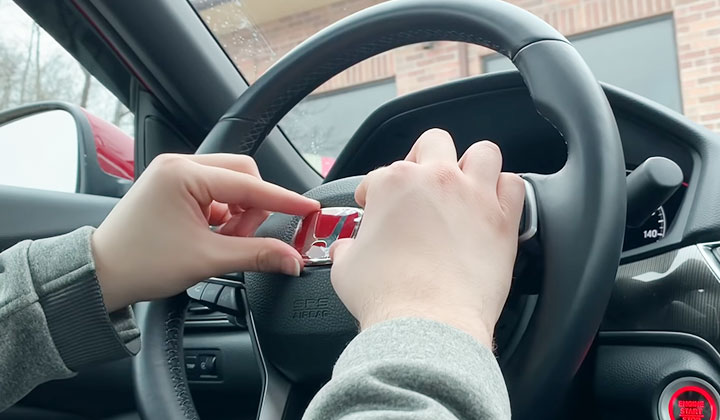 Replacement Parts Steering Wheel Emblem