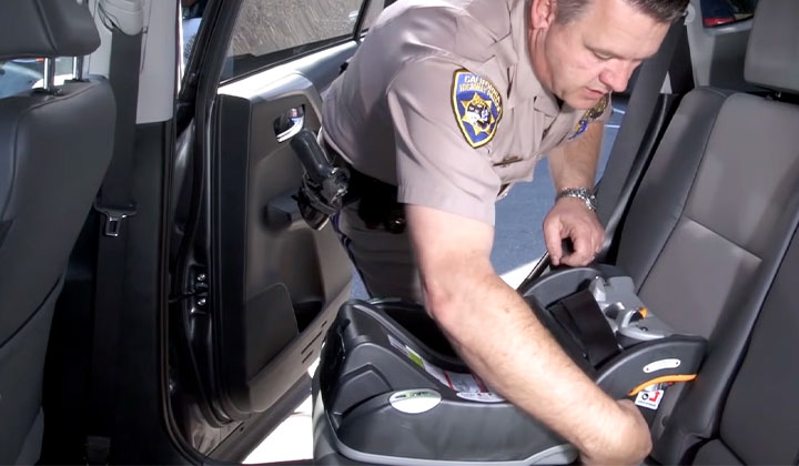 Tighten The Car Seat Correctly