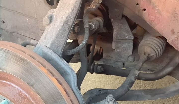 Check Ball Joints, Struts or Sway Bar Links