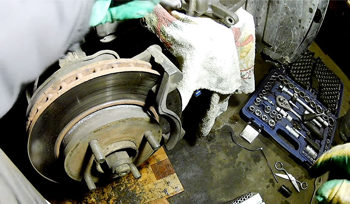 Honda Accord Sticky Rear Brakes