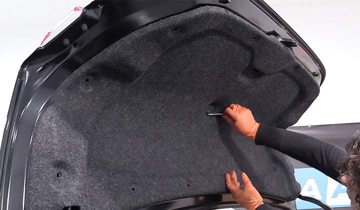 Remove Trunk Liner
