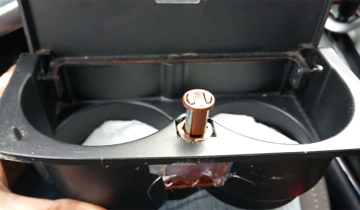Remove The Cup Holder