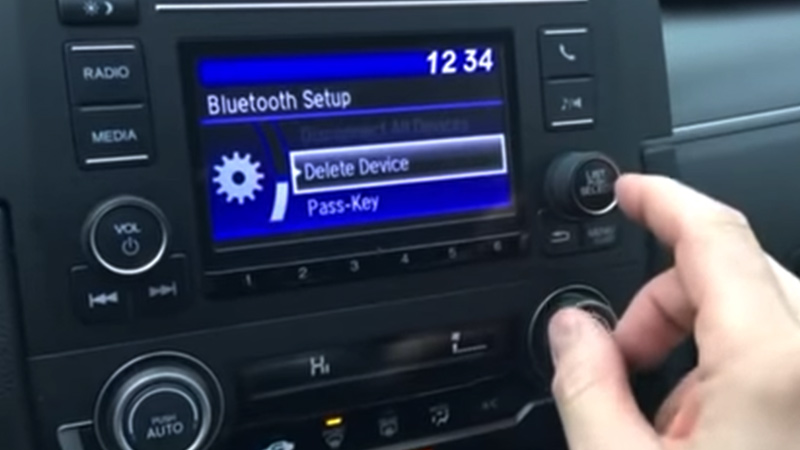 How To Delete Phones From Honda Civic?