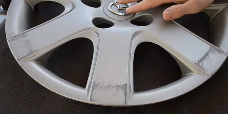 How To Fix Hubcap Scratches