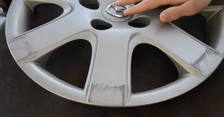 How To Fix Hubcap Scratches