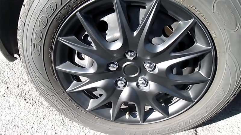 Cover The Wheel Directly With The Wheel Cover