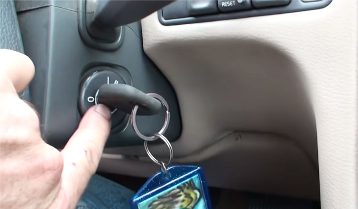 Put Key Back Into Ignition and Turn It Off
