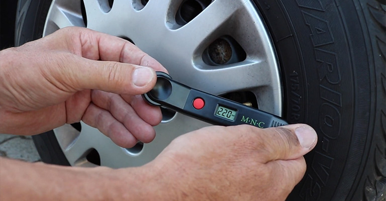 To Check Tire Pressure