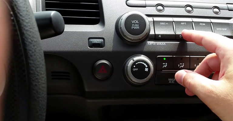 How To Enter Honda Civic Radio Code