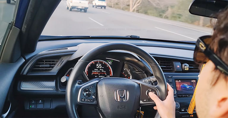 cruise control in civic 2016