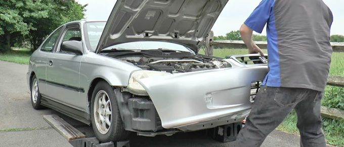 Fix A Loose Front Bumper On A Honda Civic