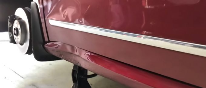 How To Fix Side Skirt Dent