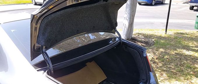 How To Open Honda Civic Trunk From Outside