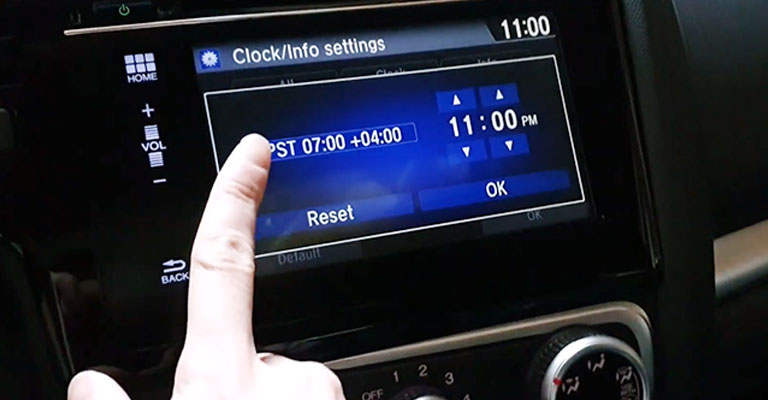 Reset The Clock On Honda Models From 2012 To 2015