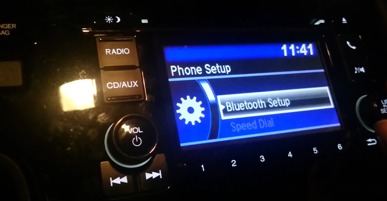 Select Bluetooth Setup