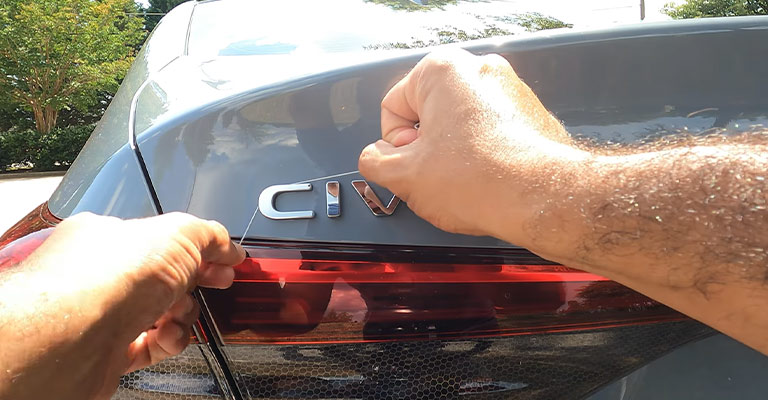 How to Remove a Car Emblem