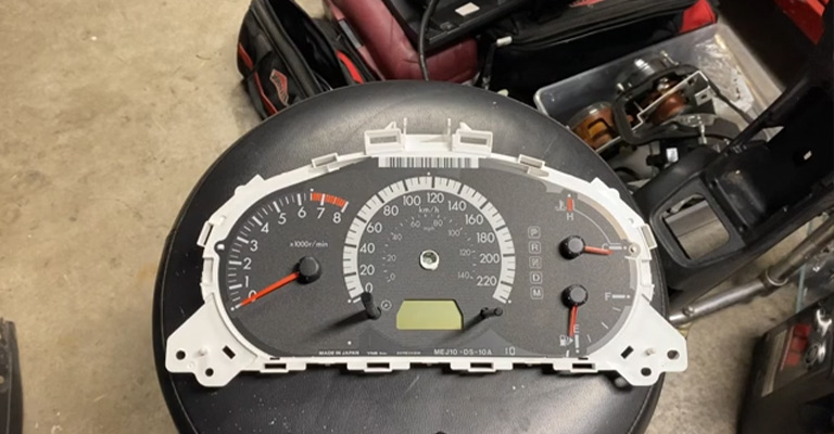 What to Do to Cut the Plastic Around the Speedometer Needle