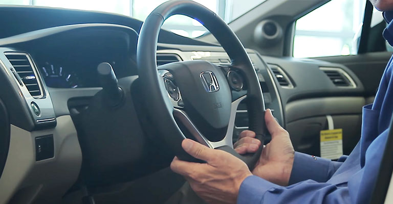 How To Unlock the Steering Wheel On Honda Civic? - Honda The Other Side