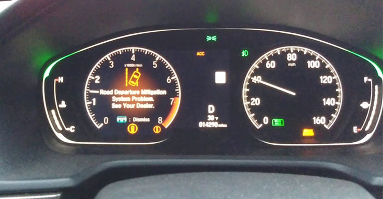 How To Reset Honda Sensing