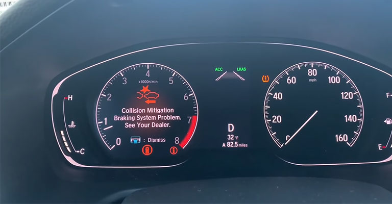 Resetting Certain Features Of Honda Sensing