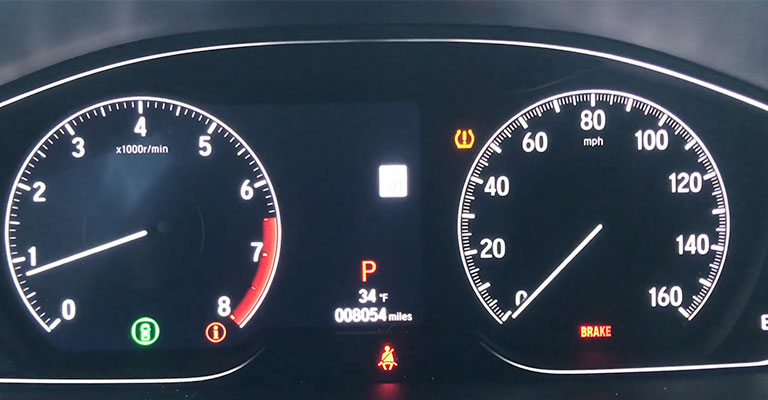 What Does TPMS Light Mean on Honda Accord