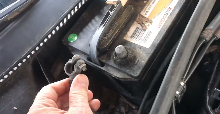 The Battery Should Be Disconnected From The Car