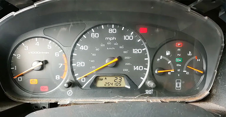 Honda Accord Check Engine Light and D4 Light Flashing