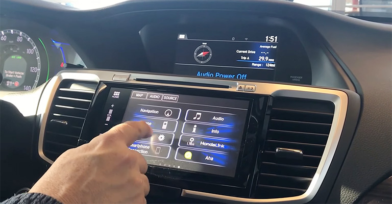 Complications With The Honda Accord's Touch Screen