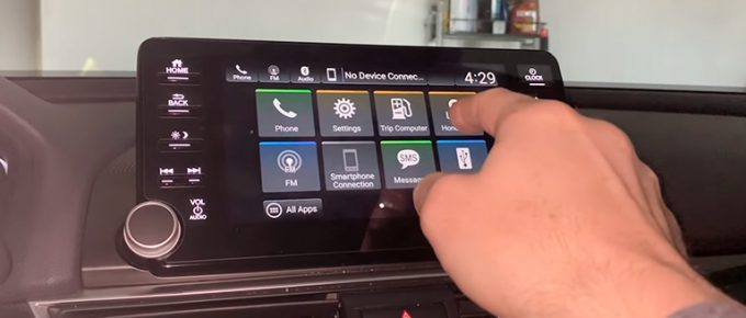 Honda Accord Screen Not Working