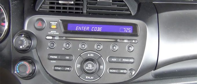 Honda Radio Code Not Working