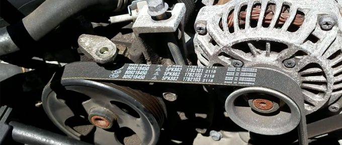 My New Serpentine Belt Loose