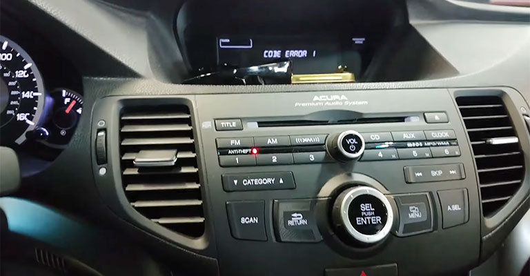 What Is The Radio Code For Your 2008 Honda Accord