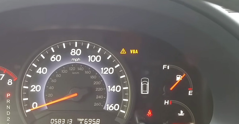 VSA And Engine Lights Both Come On When I Accelerate