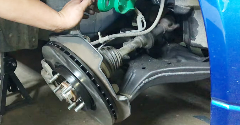 Cv Axle Not Seated into Transmission 