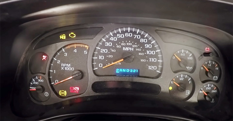 Malfunctioning Instrument Cluster