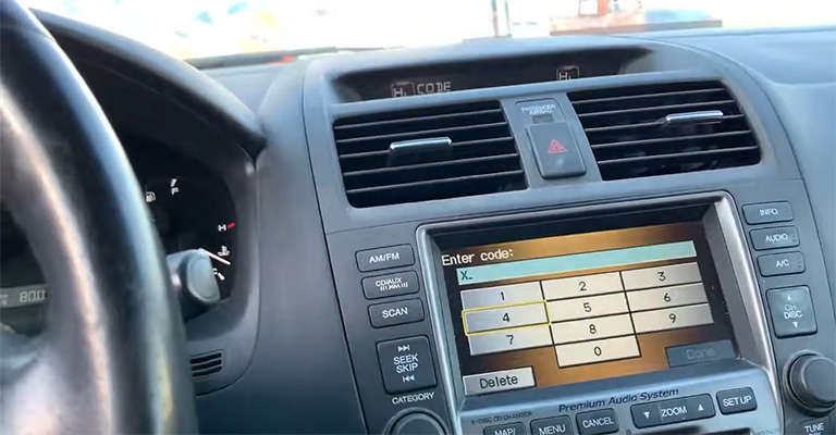 Why Would You Need To Reset Your Radio/Navigation Code in a Honda