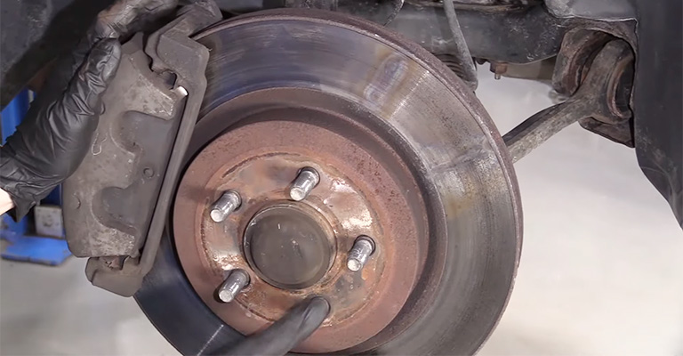 Warped Front Brake Rotors May Cause Vibration When Braking