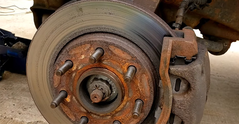 Worn or Damaged Brake Rotor