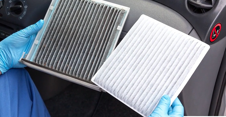 Defective cabin air filter