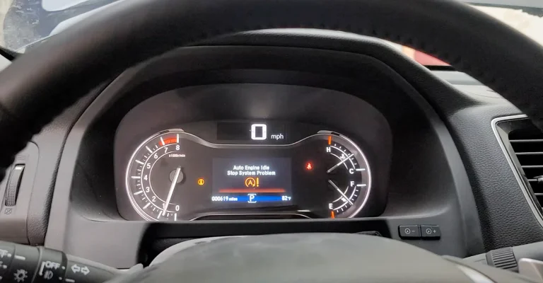 Honda Auto Engine Idle Stop System Problems