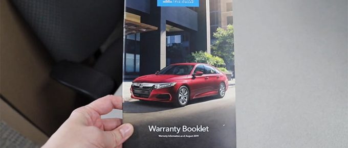 check the warranty of your Honda