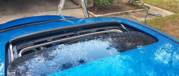 What To Do If You Left Sunroof Open In the Rain