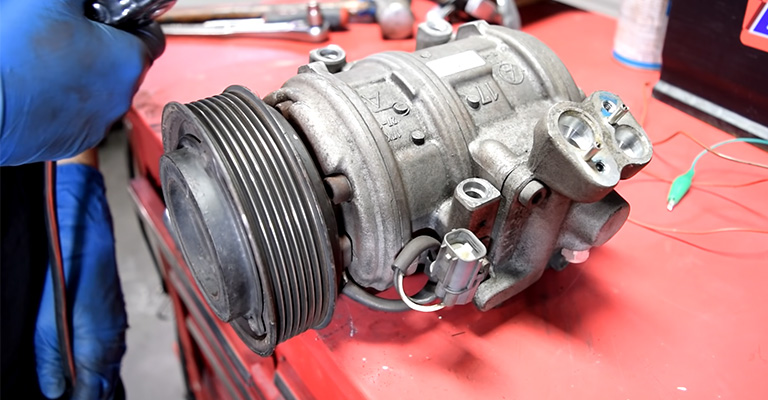 AC Compressor Shaft Seal Leak Symptoms Explained