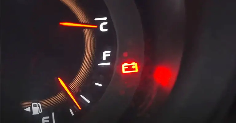 honda battery light comes on while driving