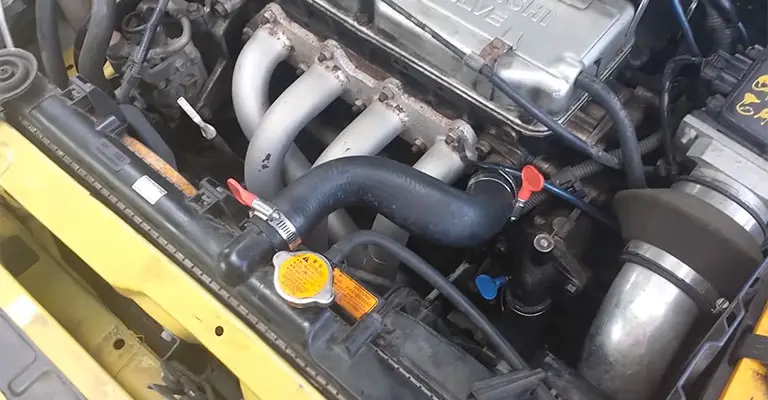 Collapsing Bottom Radiator Hose