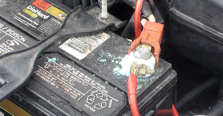 Corrosion On Battery