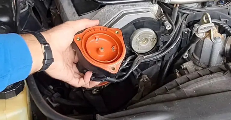 Distributor Cap That Has Corroded