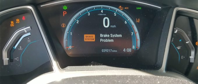 Honda Civic Brake System Problems
